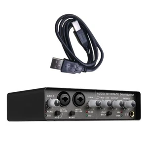 Professional Stereo Sound Card Board High Speed USB2.0 Port 24-Bit/192 KHz - Picture 1 of 8