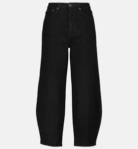 Pantalones de mezclilla TOTEME con pierna de barril en negro talla 28 x 30 - Imagen 1 de 5