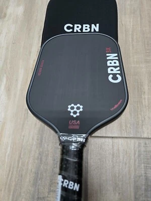 NEW CRBN 3X Power Series 14mm Pickleball Paddle Brand New With Headcover