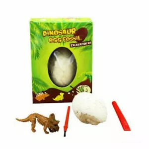 Dinosaur Egg Excavation Kit - Archaeology Dig Up History Skeleton Fun Kid Toys - Picture 1 of 10