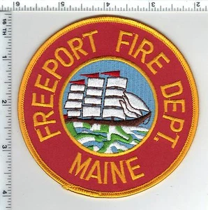 Freeport Fire Dept. (Maine) Shoulder Patch - new from the 1980's - Bild 1 von 1