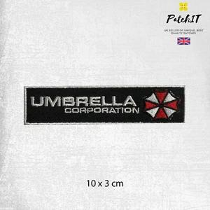 Umbrella Corporation Movie logo Patch Iron On Sew On Badge Embroidered Patch - Picture 1 of 1