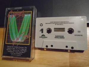 RARE OOP Survivor CASSETTE TAPE Vital Signs 1984 rock JIMI JAMISON High On You ! - Picture 1 of 2
