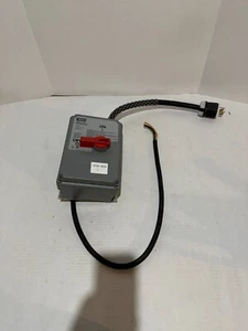 Hubbell Circuit Lock Disconnect Switch HBLDS6 600v 60A - Picture 1 of 7