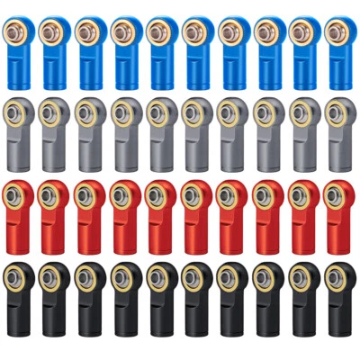 10X M4 Link Link Tie Rod End Ball Joint für 1/10 RC Crawler D90 SCX10 TRX4 - Bild 1 von 2