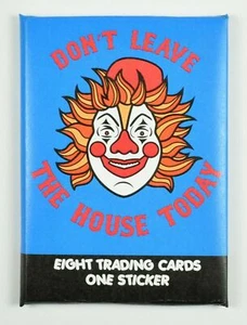 DON'T LEAVE THE HOUSE 8-card Wax Pack SSFC Pee Wee Herman SUPER SECRET FUN CLUB - Picture 1 of 5