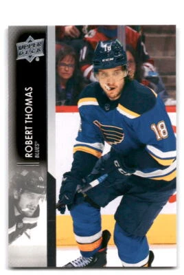 Robert Thomas 2021 Upper Deck HOCKEY #409 St. Louis Blues - Image 1 of 2