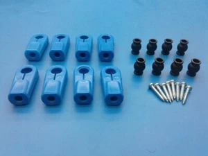 Juego de sartenes esféricas originales Lauterbacher azul para rosca M 6 para coches RC 1/5 1/6 - Imagen 1 de 1