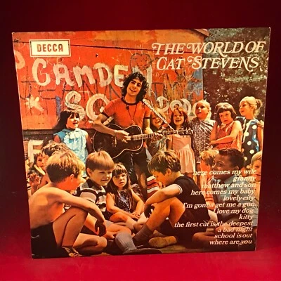 The World Of Cat Stevens 1970 New Zealand issue vinyl LP Best Matthew And Son - Image 1 of 4