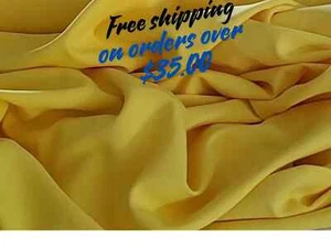 Lemon Tropical gabardine or any other color in my store, sewing supply - Picture 1 of 135