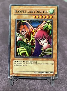 Yu-Gi-Oh! Harpie Lady Sisters MRD-009 Super Rare Unlimited OG Print - Picture 1 of 5