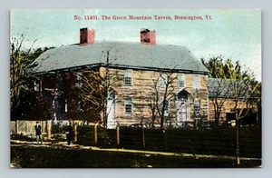 The Green Mountain Tavern Bennington Vermont Postcard - Picture 1 of 2