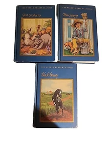 The Weekly Reader Classics 1983 Set of 3 Vintage Books Some Wear See Pics - Foto 1 di 5