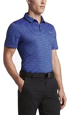 Мужские кроссовки для гольфа Nike Dri-Fit в шерстяную полоску синие 802836-480  - Изображение 1 из 2