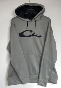 Drake Clothing Company Hoodie Men's Size CL Gray with Black Accents - Picture 1 of 16