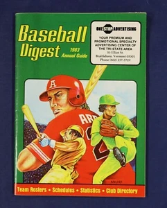 1983 Baseball Digest 1983 Annual Guide - Bild 1 von 3