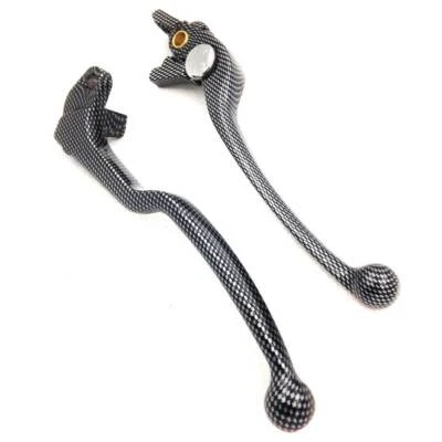 Motorcycle Carbon Handle Brake Clutch Lever For 1997-2001 2000 Suzuki TL1000S - Image 1 of 4