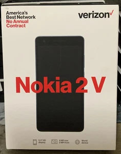 ⚡️Nokia 2 V- Blue,Silver (Verizon) 🆕 Open Box - Sim Card Not Included ⚠️ - Picture 1 of 4