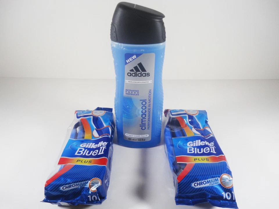 adidas Shower GEL 3 Body Hair Face Climacool 13.5oz