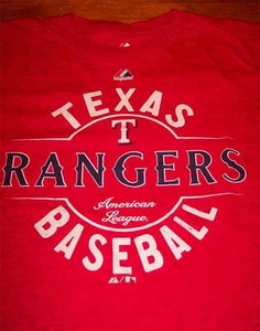 VINTAGE STYLE TEXAS RANGERS MLB BASEBALL T-Shirt LARGE NEW - Picture 1 of 2