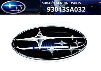 SUBARU Genuino IMPREZA LEGACY WRX 93013SA032 PLACA EMBLEMA REJILLA ESTRELLA DELANTERA Nuevo Foto 1 de 4
