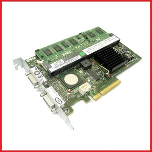 Controlador RAID SAS Dell Perc 5/E PCI-Express 256 Mb de caché XM768 0XM768 + batería - Imagen 1 de 24