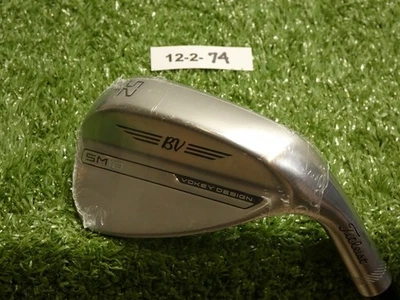 Titleist Vokey SM10 Tour Chrome 52* 12* Gap Wedge F Grind Dynamic Gold Steel New - Image 1 of 4