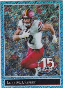 2025 Leaf National 15th Anniversary GOLD LEAF STARS LUKE MCCAFFREY R/C #1/5 MADE - Picture 1 of 2