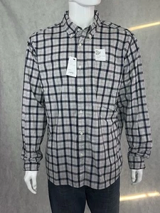 Sonoma The Perfect Length Shirt Men’s XXL Graph Plaid Oxford Collar Button Down - Picture 1 of 19