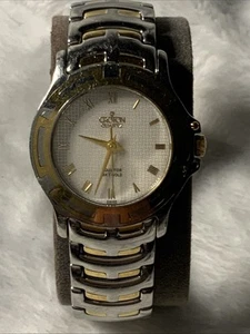Croton  Equator  18 Kt Gold Trim  Sapphire Crystal Watch  - Picture 1 of 4