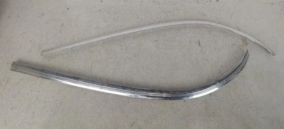 Mercedes Front Windshield Lower Chrome Trim Pair L&R OEM W108 250SE 280S 1967 - Image 1 of 4