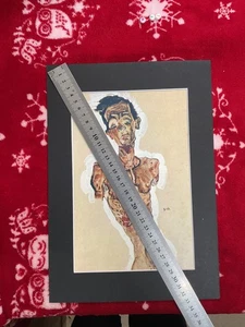 Egon Schiele Vintage Mounted WALL ART POSTER PICTURE ART PRINT - Picture 1 of 3