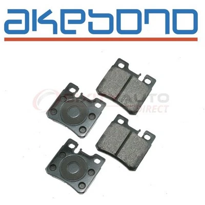 Akebono EURO Rear Disc Brake Pad Set for 1994-1995 Mercedes-Benz E320 - jf - Image 1 of 4