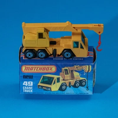 Matchbox Superfast / MB 49 C2 Crane Truck / 1976 MIB / Extendable Crane Arm - Image 1 of 4