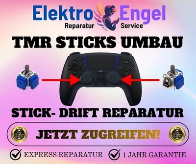 Playstation 5 TMR / Hall Effect Umbau-Stick Drift Reparatur 29,99€ - Bild 1 von 4