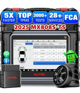 Autel MaxiCheck MX808S-TS TPMS Programming Scanner: 2025 Same as MX900-TS TS900 - Picture 1 of 7
