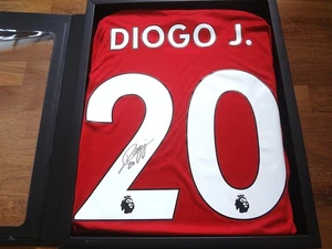 Authentic Official LIVERPOOL LFC Signed Diogo Jota Shirt 20/21 Jersey LOA Box - Bild 1 von 4