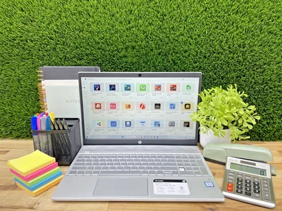 Laptop HP Pavilion 15" Intel i5-8th Gen 1.60GHz 16GB RAM 256GB SSD Win 11 Pro* Foto 1 de 4