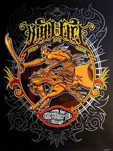 HIGH ON FIRE KUNSTDRUCK # 1 MIKE SAPUTO SCREEN PRINT POSTER DOUBLE DOOR CHICAGO - Bild 1 von 1