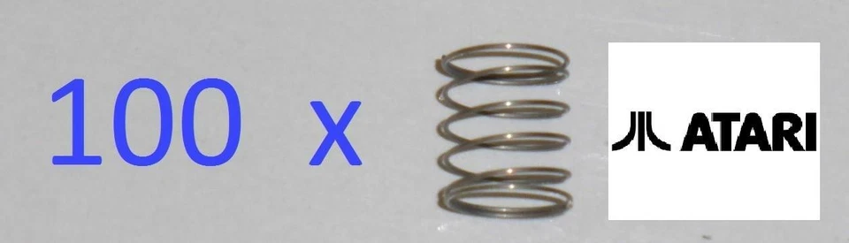 ATARI XE / XL  Tastaturfedern 100 St. Keyboard springs set for ATARI XE / XL  - Bild 1 von 2