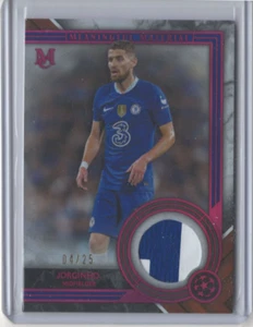 2022/23 UEFA Museum Collection Jorginho Meaningful Material /25 Patch Chelsea - Picture 1 of 2