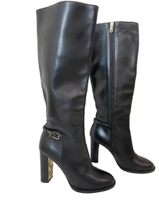 Burberry Leather Upper High Heel Height Boots for Women EU 37 - Picture 1 of 23