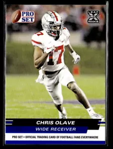 2022 Pro Set Draft #PS-06 Chris Olave Blue - Picture 1 of 2