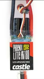 Castle Creations Phoenix Edge Lite HV 80 AMP ESC, 12S / 50.4V, NO BEC - Picture 1 of 3