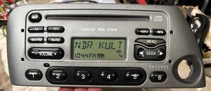 Ford KA 6000 CD RDS Autoradio + Code 5S5T-18C815-CB Geprüft Voll Funktionsfähig - Bild 1 von 8