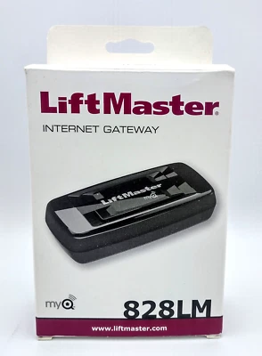 LiftMaster 828LM Internet Gateway Smartphone Control myQ Garage Door & Lights - Image 1 of 4