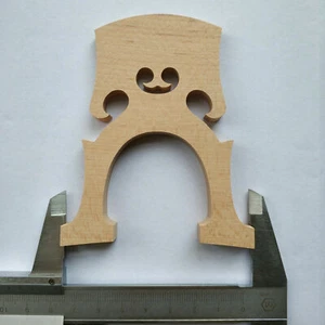 1/2 Size Cello Maple Bridge Cello String Parts Fitting Foot width around 77mm - Picture 1 of 1