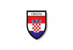 Aufnäher Aufnäher Patch Fahne Thermo Wappen bestickt Wappen Kroatien - Bild 1 von 1
