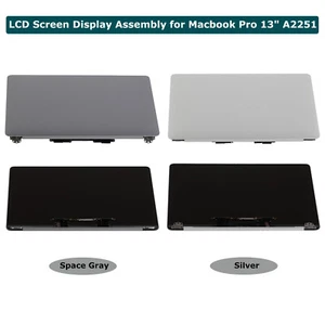 Pieza de montaje de pantalla LCD completa para Macbook Pro 13,3" A2251 2020 EMC: 3348 - Imagen 1 de 17