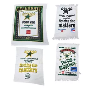 NHL Dallas Stars Rally Towel Stanley Cup Playoffs Conference Finals Lot of 4 - Picture 1 of 5